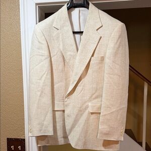 Haggar Men's Light Tan Blazer